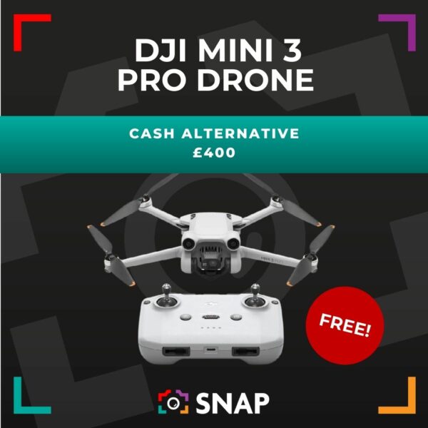 FREE TO ENTER DJI Mini 3 Pro Drone or CASH ALTERNATIVE £400
