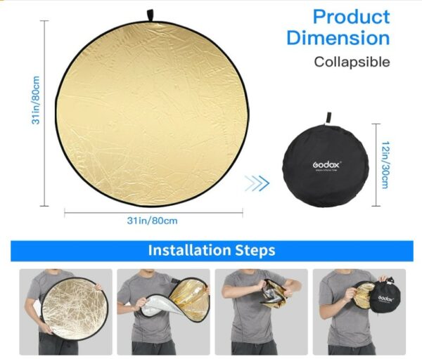5 in 1 light reflector kit - Image 4