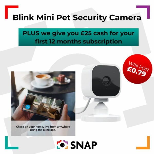 Blink Mini Indoor Pet Camera