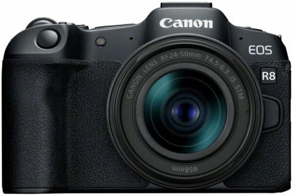 Canon Eos R8 + RF 24-50mm Kit Mirrorless Digital Camera - Image 2