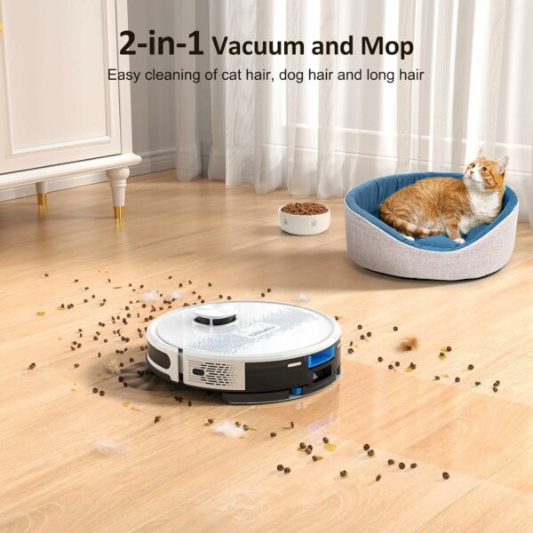 Lubluelu Robot Vacuum Cleaner with Mop 4000Pa - Image 5