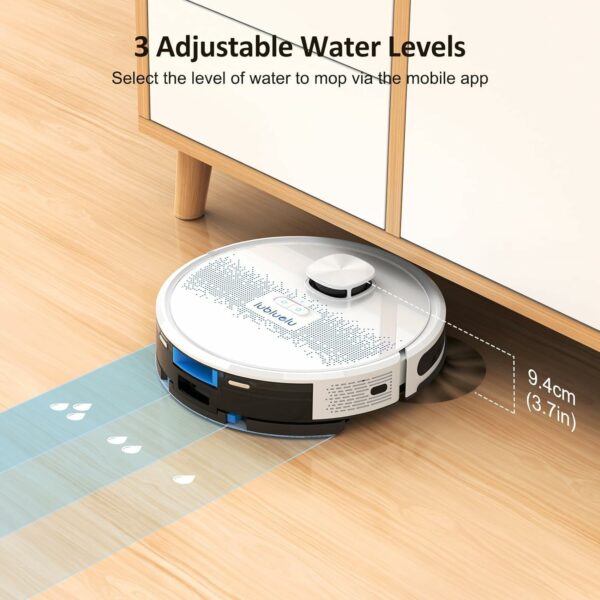 Lubluelu Robot Vacuum Cleaner with Mop 4000Pa - Image 3