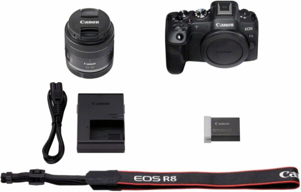 Canon Eos R8 + RF 24-50mm Kit Mirrorless Digital Camera - Image 7