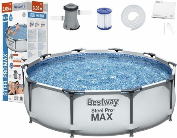 BESTWAY Steel Pro MAX 10' x 30" Swimming Pool - Image 5