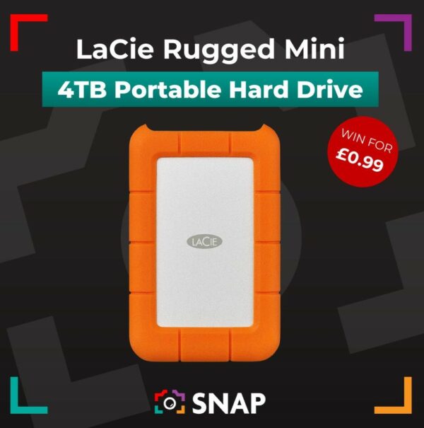 LaCie Rugged Mini 2.5" 4TB Portable Drive