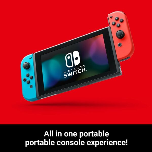 Nintendo Switch (Neon red / Neon Blue) - Image 6
