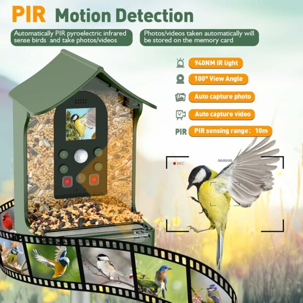 Cozion Smart Bird Feeder with Camera - Image 5