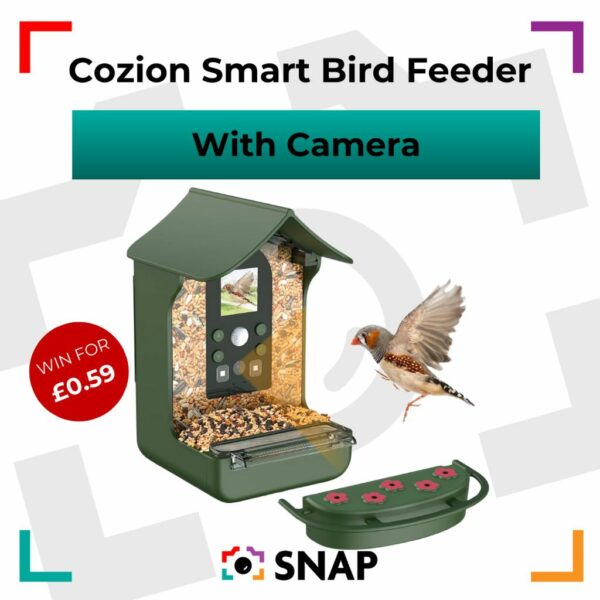 Cozion Smart Bird Feeder with Camera