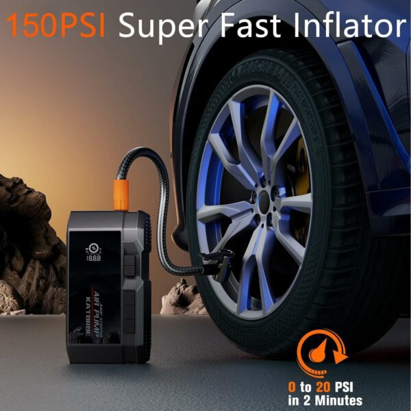 Car Jump Starter & Compressor - Image 2