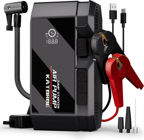 Car Jump Starter & Compressor - Image 5