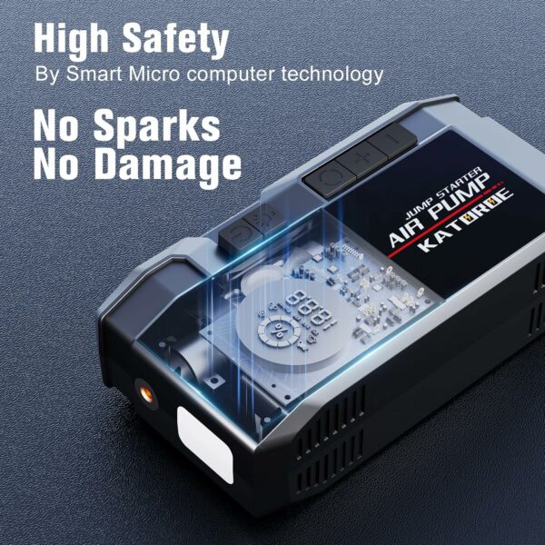 Car Jump Starter & Compressor - Image 7