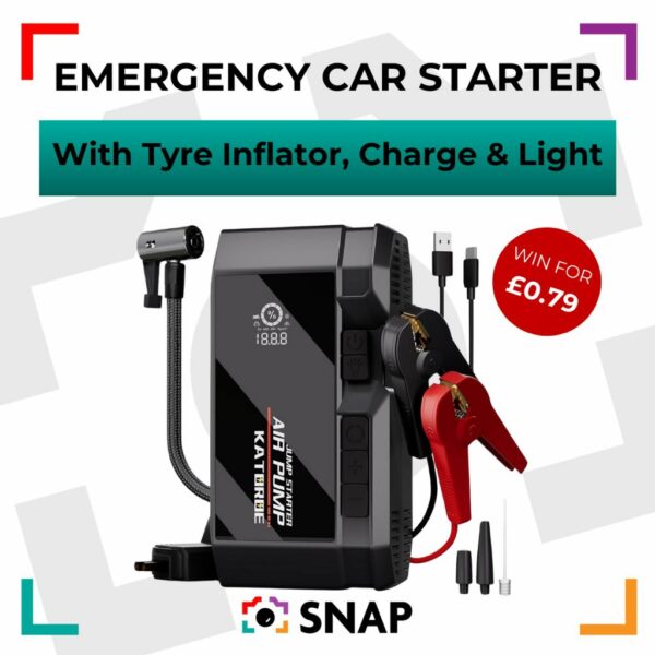 Car Jump Starter & Compressor
