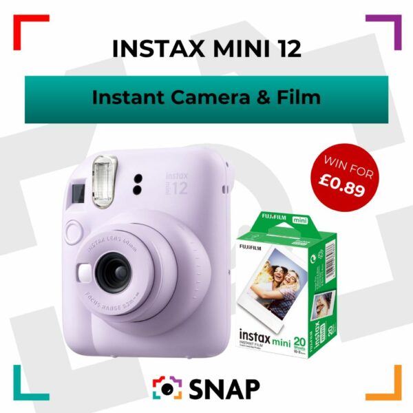 FUJIFILM INSTAX MINI 12 & FILM