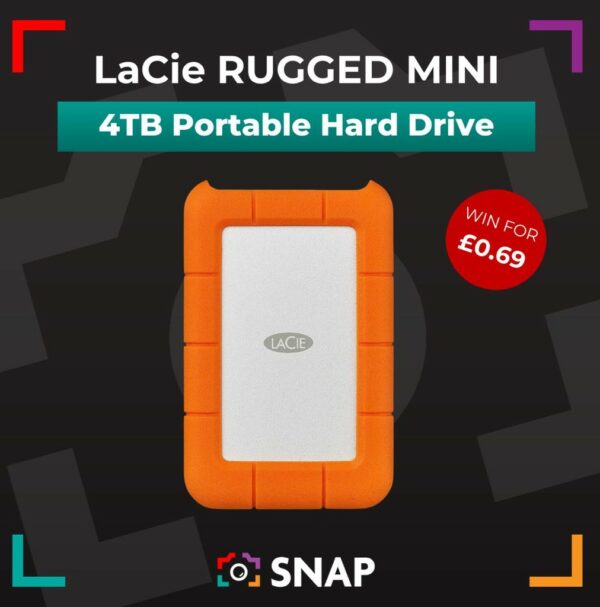 LaCie Rugged Mini 2.5" 4TB Portable Drive