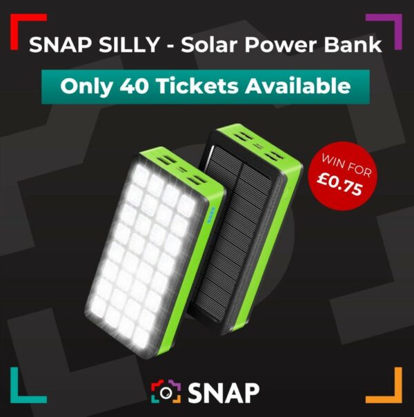 SNAP SILLY - Solar Power Bank