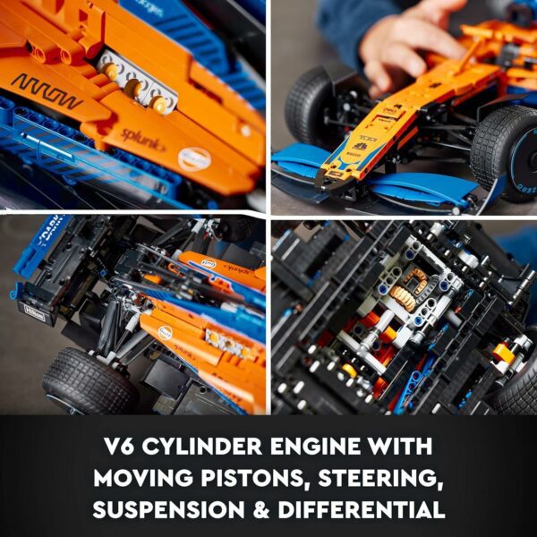 LEGO TECHNIC F1 CAR McLaren or Ferrari - Image 20