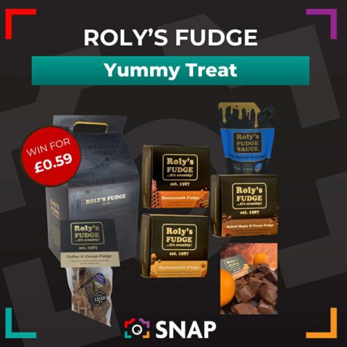 Roly's Fudge Box competition prize