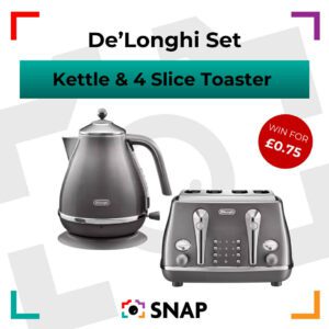 De'Longhi kettle & toaster