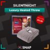 Luxury heated throw