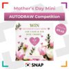 Mother's Day competition prize bundle featuring &pound;50 cash and &pound;50 site credit