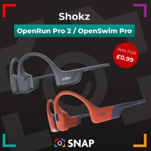 Shokz OpenRun pro 2 and OpenSwim Pro bone conduction headphones competition prize