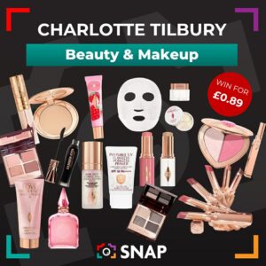 Charlotte Tilbury makeup and skincare collection including Magic cream and Pillow Talk competition prize