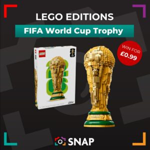 LEGO FIFA World Cup Official Trophy building set competition prize
