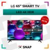 LG 65 inch LED 4K HDR Smart TV competition prize