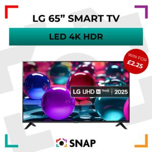 LG 65 inch LED 4K HDR Smart TV competition prize