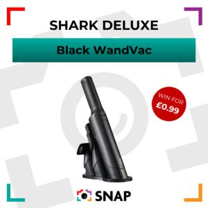 Shark WandVac deluxe black handheld vacuum competition prize