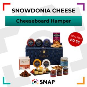 Snowdonia Cheese Company luxury cheeseboard hamper competition prize