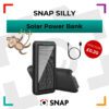 Solar Power Bank with LED flashlight and 3 USB ports competition prize