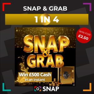 Snap & Grab &pound;500 Instant Win Cash Competition