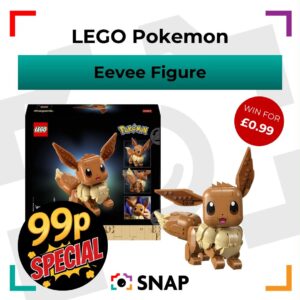 LEGO Eevee Pokémon building set prize