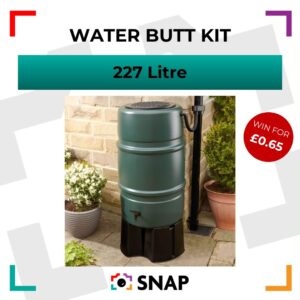 Water Butt rainwater collection competition UK prize