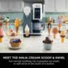 gallery of images showing the Ninja CREAMi Scoop and Swirl ice cream maker. Competition UK prize