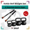 kettlebell nd ropeless battle rope home gym competition prize