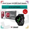 Shot Scope G6 GPS Golf Watch and TaylorMade TP5x Golf Ball Competition
