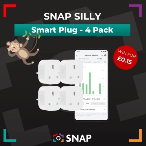 Pack of 4 smart home plugs competition prize