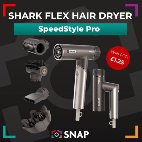 Shark SpeedStyle pro Flex hair dryer competition prize