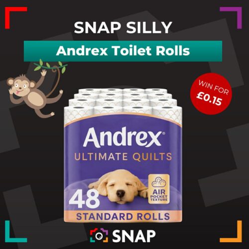 bulk pack Andrex quilt toilet rolls competition prize