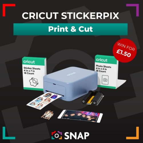 Cricut StickerPix print & cut competition prize