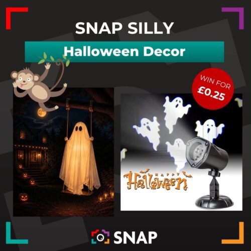 Swinging ghost and chost projector halloween competition prize