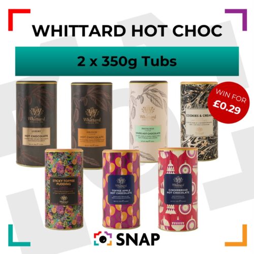 Whittard hot chocolate competition prize